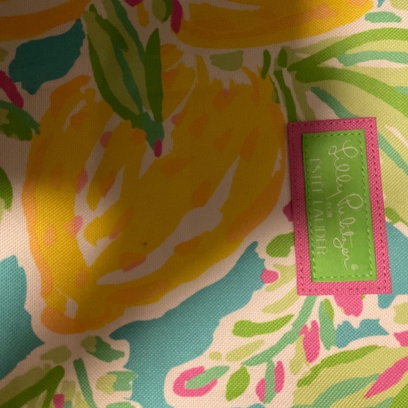 Lilly Pulitzer x Estée Lauder Lemons 🍋 Tote bag - Picture 6 of 9